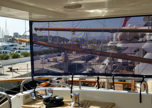 yacht mesh screen