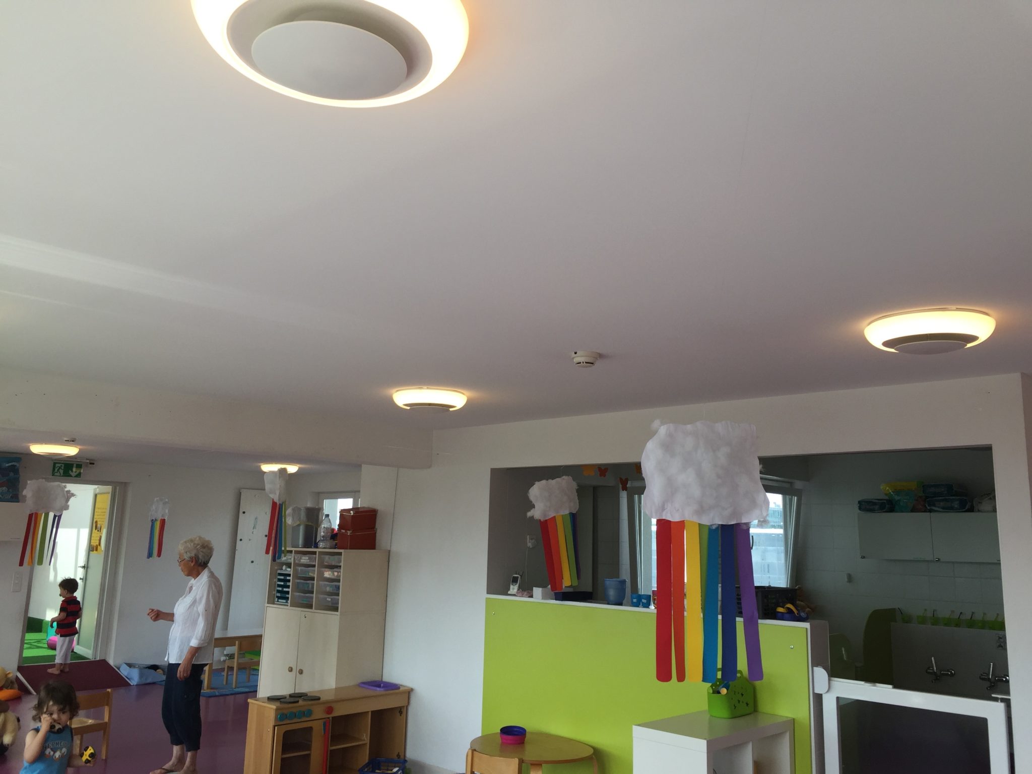 Plafond tendu crèche